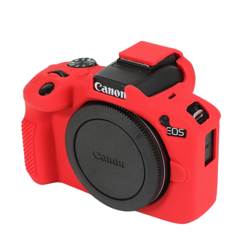 Canon Camera Eos R50 - R50 silikon zırh cilt kamera kılıfı
