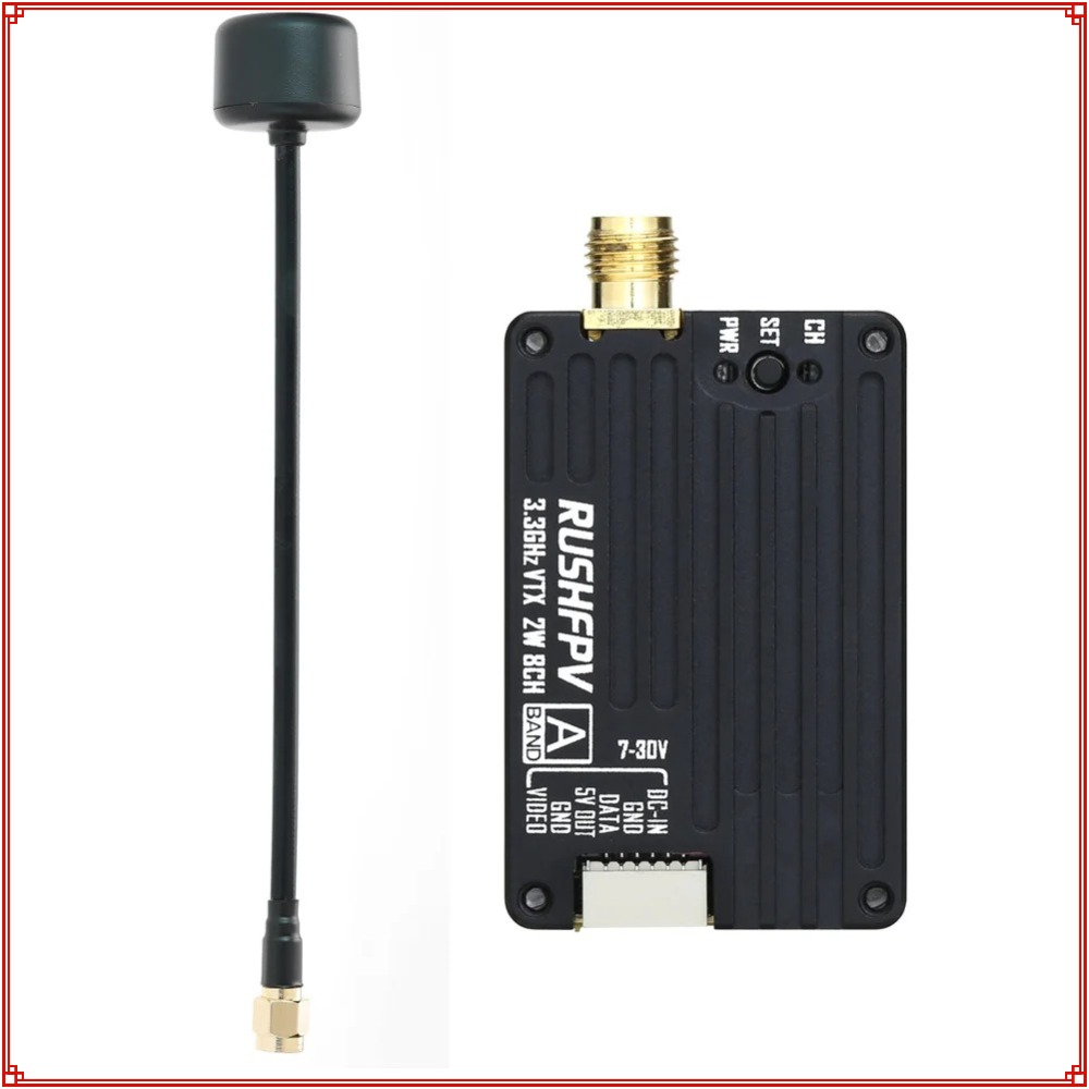 Fpv Drone Receiver - 2026 Yeni RUSHFPV 3.3G 2W VTX
