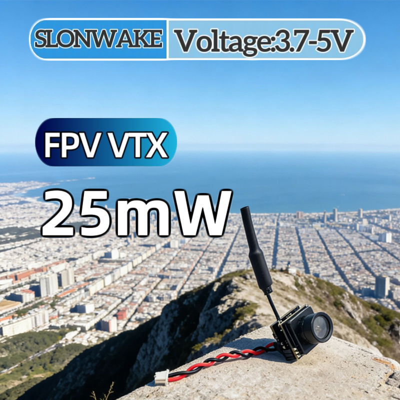 Fpv Drone Receiver - SLONWAKE FPV 25mW güç simülasyonu VTX