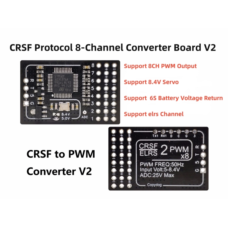 Fpv Drone Battery - TBS Crossfire ELRS - PWM Dönüştürücü
