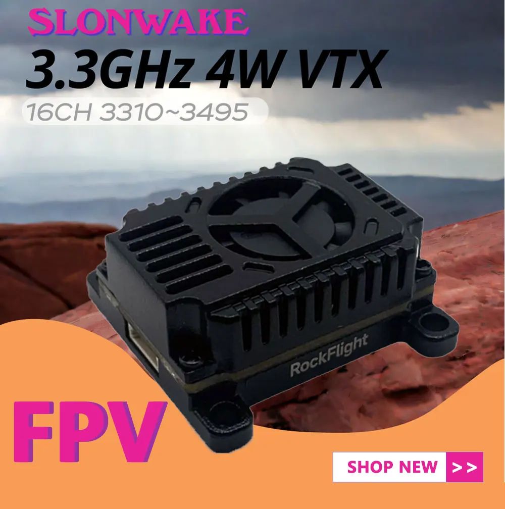 SLONWAKE FPV 3.3G 16CH 4000mW  - Fpv Drone Receiver incelemesi ve fiyatı