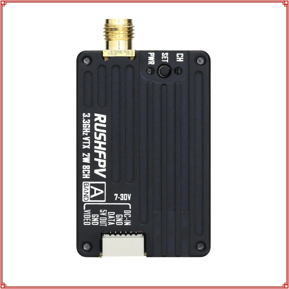2026 Yeni RUSHFPV 3.3G 2W VTX  - Fpv Drone Receiver incelemesi ve fiyatı