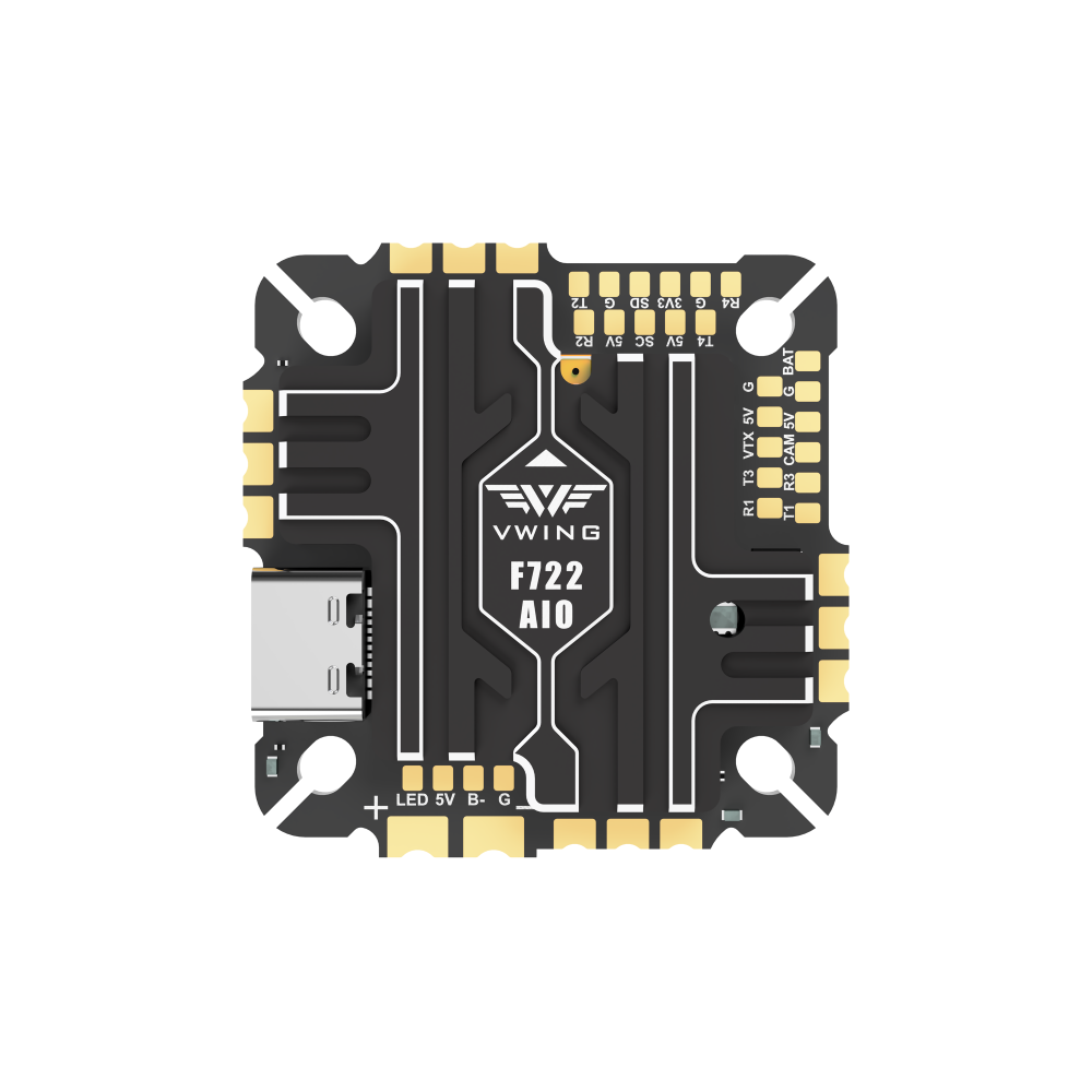 VWING F722 AIO Uçuş Kontrol Ci - Fpv Drone Battery incelemesi ve fiyatı