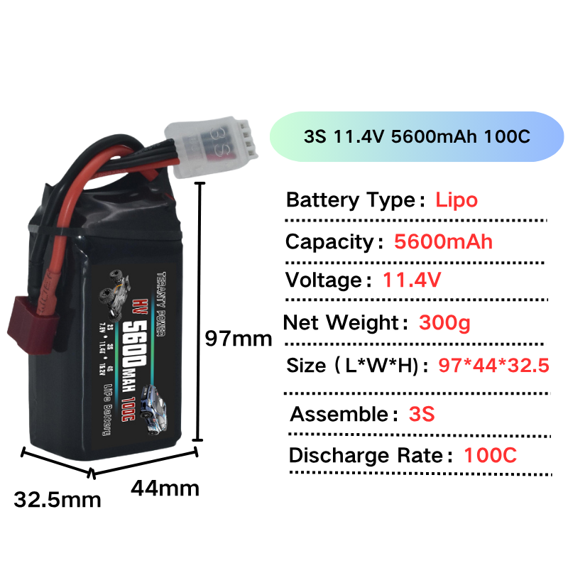 1/2/4 adet TERANTY 3S 5600mAh  - Fpv Drone Battery incelemesi ve fiyatı