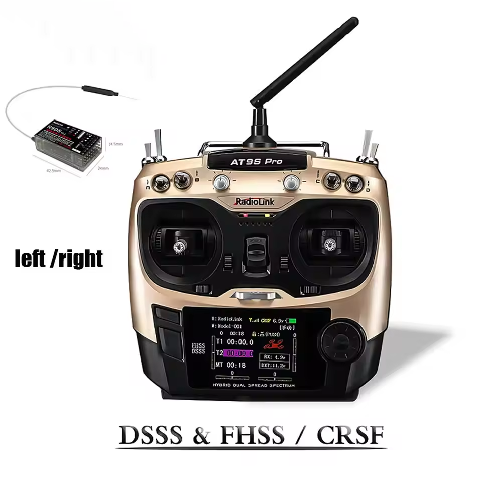 Radiolink AT9SPro 12CH 2.4G DS - Fpv Drone Receiver incelemesi ve fiyatı