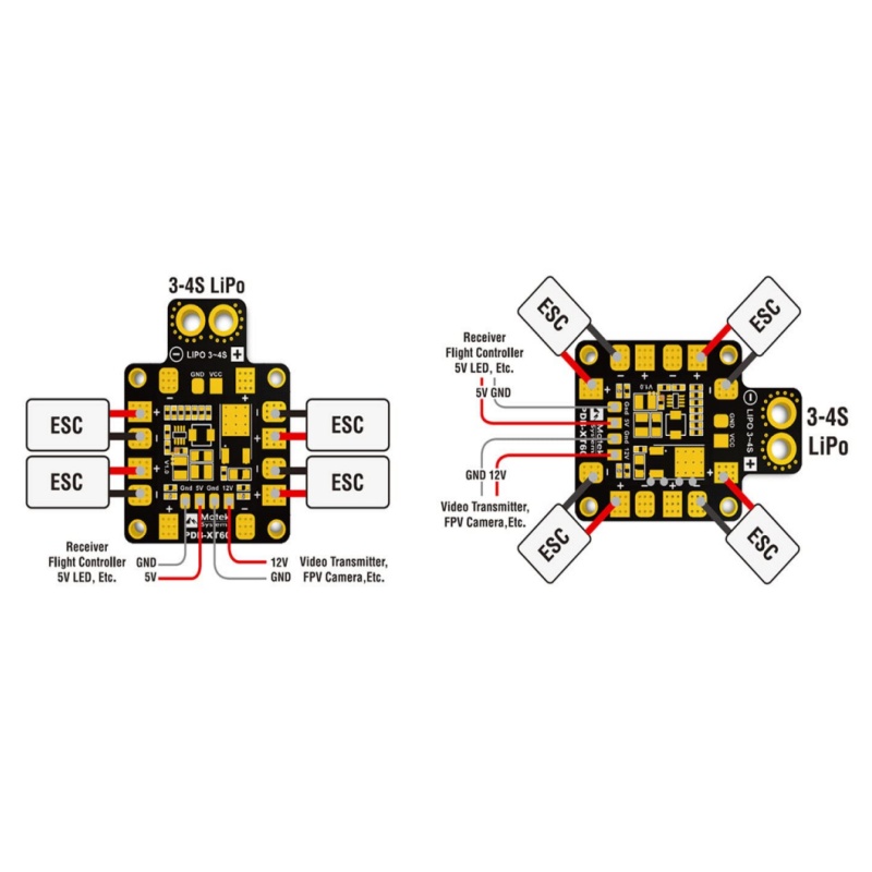Matek PDB-XT60 5 V/12 V Çift B - Fpv Drone Battery incelemesi ve fiyatı